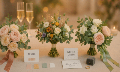 Cum îți alegi buchetul de flori pentru o petrecere de logodnă?