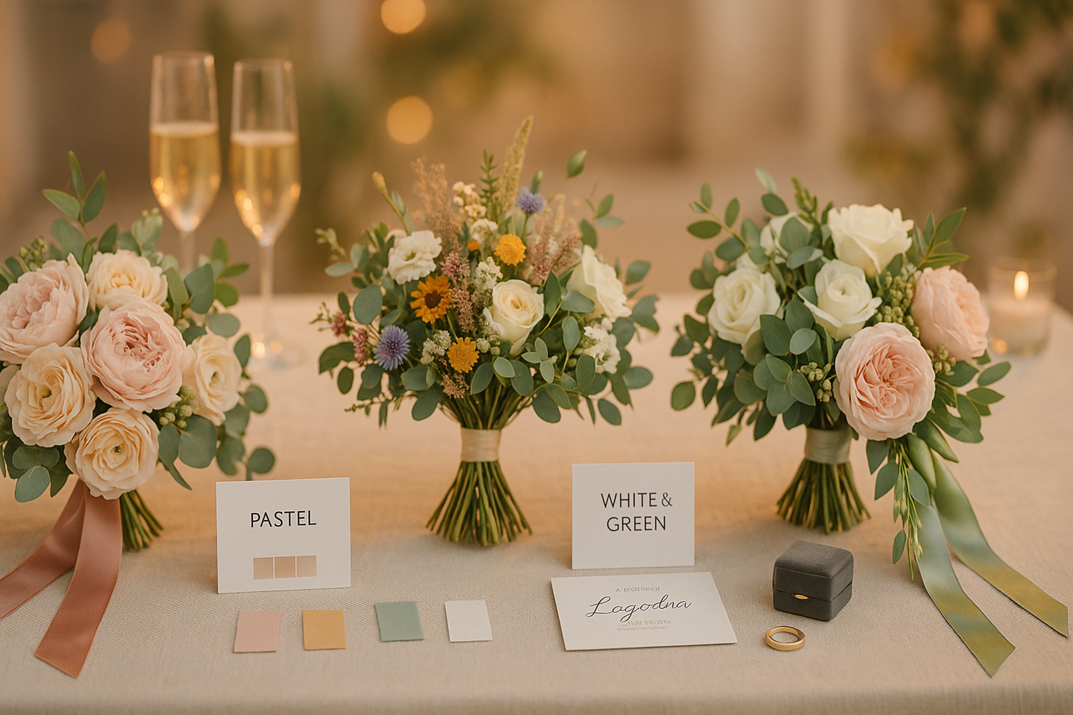 Cum îți alegi buchetul de flori pentru o petrecere de logodnă?