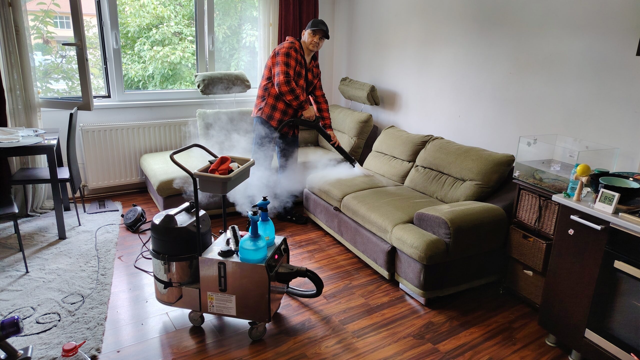 curatare spalare saltele canapele tapiterie cu aburi oradea www.clean-spot.ro